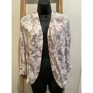 Alternative tie dye cocoon Top